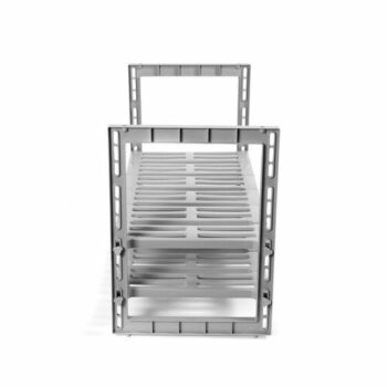Compactor Nastaviteľná polička pod umývadlo  30 x 40 cm, svetlosivá