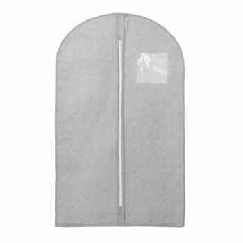 Compactor Obal na obleky a krátke šaty Boston, 60 x 100 cm, sivá, S