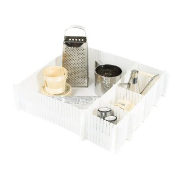 Compactor Organizér do zásuvky Free, biela