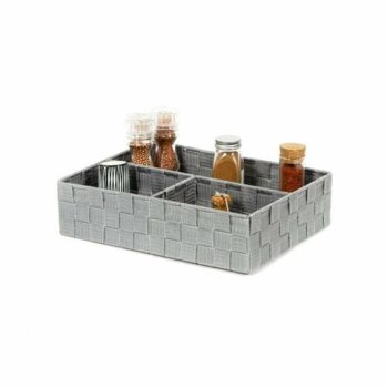 Compactor Organizér na bielizeň a doplnky Compactor TEX - 3-dielny, 32 x 25 x 8 cm, sivý