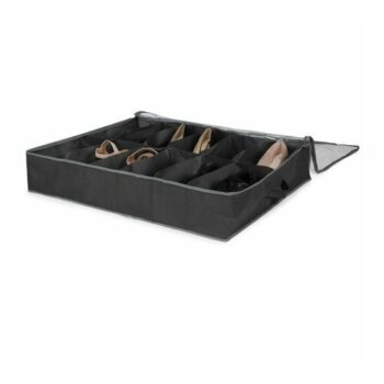 Compactor Organizér na obuv Dora, 76 x 60 x 15 cm, tmavosivá