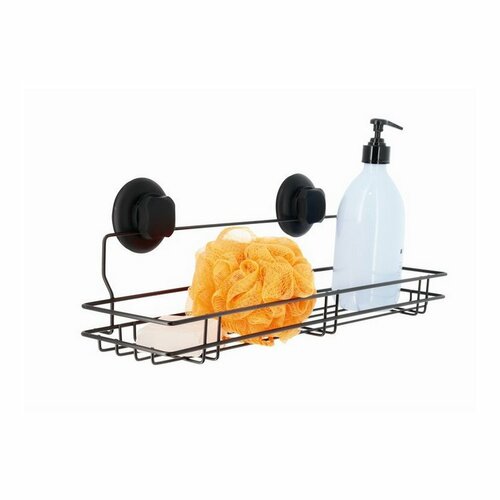 Compactor Polička pod zrkadlo Bestlock Black, 45,5 x 13,8 x 15,5 cm Compactor Polička pod zrkadlo Bestlock Black, 45,5 x 13,8 x 15,5 cm