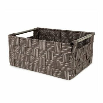 Compactor Úložný organizér Toronto, 25 x 17 x 10 cm, tmavohnedá, S