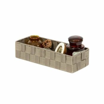 Compactor Úložný organizér do zásuvky Compactor TEX - košík L, 130 x 12 x 7 cm, Taupe (sivo-béžový), L