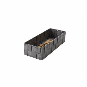 Compactor Úložný organizér do zásuvky Compactor TEX - košík L, 30 x 12 x 7 cm, sivý, L