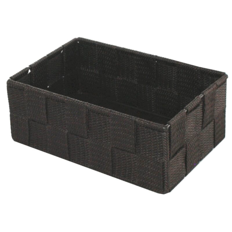 Compactor Úložný organizér do zásuvky Compactor TEX - košík M, 18 x 12 x 7 cm, čokoládový, M Compactor Úložný organizér do zásuvky Compactor TEX - košík M, 18 x 12 x 7 cm, čokoládový, M