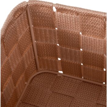 Compactor Úložný organizér do zásuvky TEX, 19 x 14 x 13 cm, vysoký, růžová