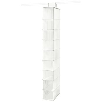 Compactor Závesný organizér na obuv Milky, 15 x 30 x 128 cm