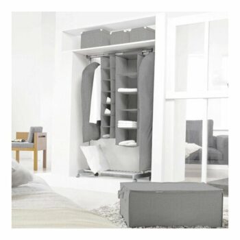 Compactor Závesný organizér na topánky a bielizeň Boston, 30 x 30 x 105 cm
