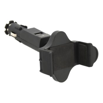 Compass Držiak telefónu do zásuvky Socket, čierna