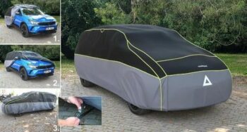 Compass Ochranná plachta proti krúpam PREMIUM XXL 570 x 203 x 119 cm