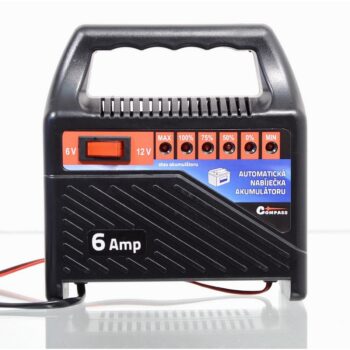 Compass Prenosná nabíjačka akumulátorov 6 Amp, 6 / 12 V