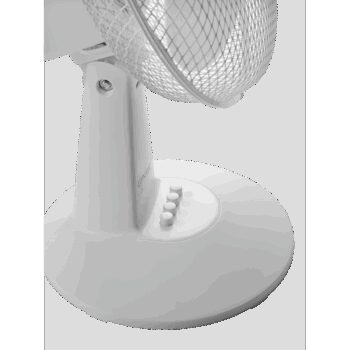 Concept VS5040 stolný ventilátor, biela