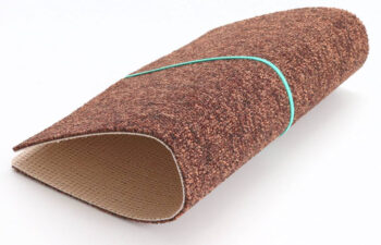 Condor Carpets, Koberec metráž Extreme 293, na mieru, šíře 4m, hnedá, ab (mriežka), chodba / predsieň