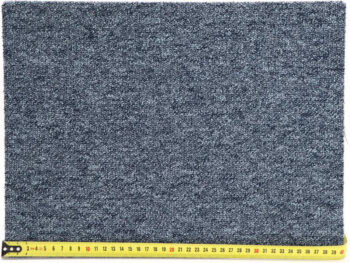 Condor Carpets, Koberec metráž Extreme 75, na mieru, šíře 4m, šedá, ab (mriežka), chodba / predsieň