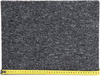Condor Carpets, Koberec metráž Extreme 77, na mieru, šíře 4m, šedá, ab (mriežka), chodba / predsieň