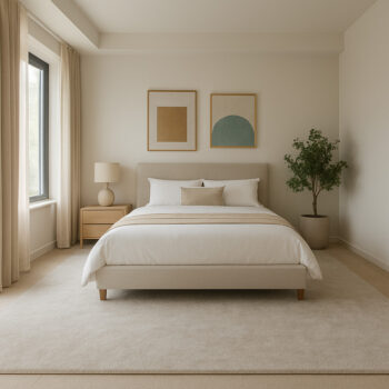 Condor Carpets, Koberec metráž Sicily 172, na mieru, šíře 4m, béžová, filc, chodba / predsieň