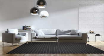 Condor Carpets, Kusový koberec Udinese antracit, 120x170, šedá, chodba / predsieň