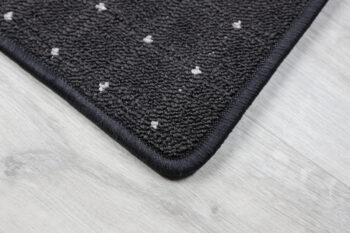 Condor Carpets, Kusový koberec Udinese antracit, 133x190, šedá, chodba / predsieň