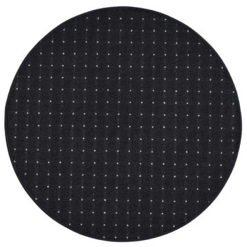 Condor Carpets, Kusový koberec Udinese antracit guľatý, 80x80 (priemer) kruh, šedá, chodba / predsieň