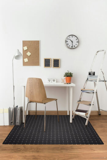 Condor Carpets, Kusový koberec Udinese antracit štvorec, 100x100, šedá, chodba / predsieň