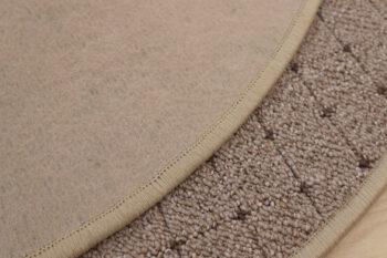 Condor Carpets, Kusový koberec Udinese béžový new kruh, 57x57 (priemer) kruh, béžová, chodba / predsieň