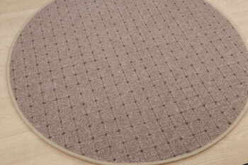 Condor Carpets, Kusový koberec Udinese béžový new kruh, 67x67 (priemer) kruh, béžová, chodba / predsieň