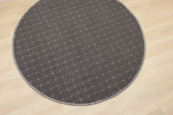 Condor Carpets, Kusový koberec Udinese hnedý kruh, 57x57 (priemer) kruh, hnedá, chodba / predsieň