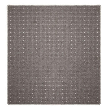 Condor Carpets, Kusový koberec Udinese hnedý štvorec, 400x400, hnedá, chodba / predsieň
