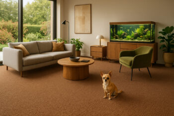 Condor Carpets, Metrážny koberec Rambo-Bet 60, na mieru, šíře 4m, hnedá, filc, kuchyňa