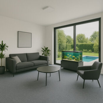 Condor Carpets, Metrážny koberec Rambo-Bet 73, na mieru, šíře 4m, šedá, filc, kuchyňa