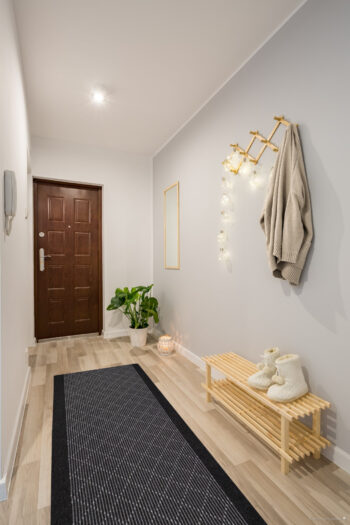 Condor Carpets, Protišmykový behúň na mieru Boulevard 9229, šíre 80 cm, šedá, chodba / predsieň