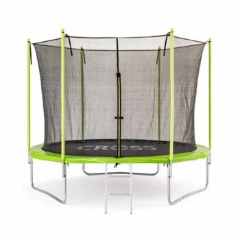 Cross Trampolína so sieťou a rebríkom, 306 x 306 x 250 cm