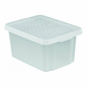 Curver Úložný box Essentials s vekom 16 l, číra, 16 l