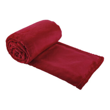 DALAT TYP 1: Plyšová deka Dalat Typ 1 120x150 cm - červená; materiál: polyester; rozmery (DxŠ): 150x120 cm.