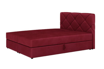 Štýlová manželská posteľ DALILA je v modernom a elegantnom prevedení. Patrí medzi postele typu BOXSPRING. Výrazným dizajnovým prvkom je jej čelo, ktoré tiež ochráni vašu stenu pred oderom.Posteľ je čalúnená látkou ITAKA 34.  Súčasťou postele je kvalitný bonellový matrac. Pre väčší komfort si môžete dokúpiť praktický vrchný krycí matrac TOPPER (viď. doporučené produkty).Disponuje veľkým úložným priestorom, ktorý je vhodný na uloženie perín, obliečok a podobne.Rozmery (š,v,h): 145 x 102 x 208 cm. Výška čela postele: 102 cm. Výška spacej plochy: 47 cm. Výška nožičiek: 2 cm. Spacia plocha: 140 x 200 cm.V našej ponuke nájdete aj ďalšie prevedenia a rozmery manželských postelí DALILA.Dodávame v demontovanom stave.