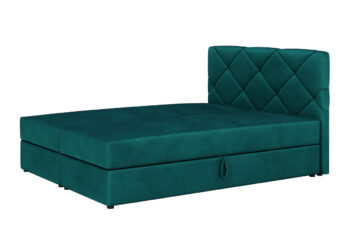 Štýlová manželská posteľ DALILA je v modernom a elegantnom prevedení. Patrí medzi postele typu BOXSPRING. Výrazným dizajnovým prvkom je jej čelo, ktoré tiež ochráni vašu stenu pred oderom.Posteľ je čalúnená látkou ITAKA 39.  Súčasťou postele je kvalitný bonellový matrac. Pre väčší komfort si môžete dokúpiť praktický vrchný krycí matrac TOPPER (viď. doporučené produkty).Disponuje veľkým úložným priestorom, ktorý je vhodný na uloženie perín, obliečok a podobne.Rozmery (š,v,h): 165 x 102 x 208 cm. Výška čela postele: 102 cm. Výška spacej plochy: 47 cm. Výška nožičiek: 2 cm. Spacia plocha: 160 x 200 cm.V našej ponuke nájdete aj ďalšie prevedenia a rozmery manželských postelí DALILA.Dodávame v demontovanom stave.