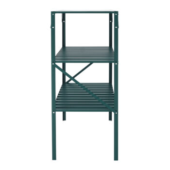 Hliníkový regál do skleníka Darzin Typ 3 v zelenej farbe je ideálnym riešením pre každého, kto hľadá praktický a esteticky príjemný úložný priestor. Tento moderný regál od značky KONDELA je navrhnutý tak, aby spĺňal potreby nielen záhradkárov, ale aj tých, ktorí potrebujú efektívne usporiadať…