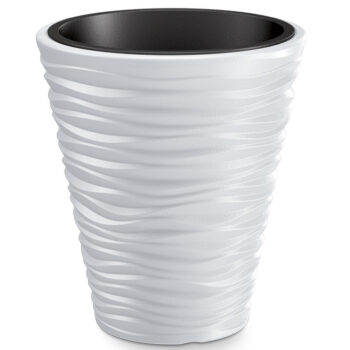 Rastliny, bylinky či kvetiny v plastovom kvetináči DBSA300 29,5 cm nádherne farebne oživia Váš interiér, balkón, terasu, či záhradu. Na výrobu tohto zaujímavého kvetináča, v prevedení biela, bol použitý pevný plast, ktorý sa jednoducho čistí, takže nie je náročný na údržbu a tiež je odolný voči…