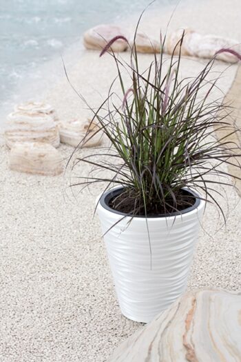 Rastliny, bylinky či kvetiny v plastovom kvetináči DBSA400 38,8 cm nádherne farebne oživia Váš interiér, balkón, terasu, či záhradu. Na výrobu tohto zaujímavého kvetináča, v prevedení biela, bol použitý pevný plast, ktorý sa jednoducho čistí, takže nie je náročný na údržbu a tiež je odolný voči…