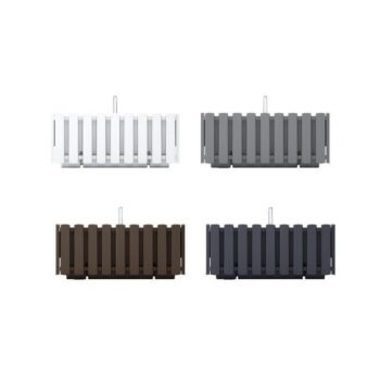 Prepracovaný dizajn samozavlažovacieho plastového balkónového kvetináča DDEF400W 38 cm sa bude nádherne vynímať na balkóne, či záhradnej kvetinovej stene. Vyrobený je v modernom prevedení hnedá a jeho spracovanie predstavuje dojem, že je z drevených latiek. Materiál použitý na jeho výrobu je pevný…