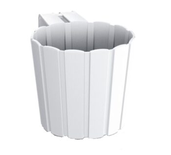 Okrúhly plastový balkónový kvetináč DDEZ150 14,4 cm bude ideálnou voľbou pre vypestovanie menších rastliniek či čerstvých byliniek, ktoré použijete v kuchyni ako prísadu do jedál. Farebné prevedenie biela a dizajn pripomínajúci malé latky mu dodávajú neprehliadnuteľný šmrnc. Vyrobený je z plastu,…
