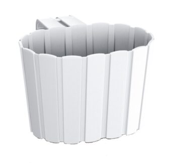 Oválny plastový balkónový kvetináč DDEZ200 19,4 cm bude ideálnou voľbou pre vypestovanie menších rastliniek či čerstvých byliniek, ktoré použijete v kuchyni ako prísadu do jedál. Farebné prevedenie biela a dizajn pripomínajúci malé latky mu dodávajú neprehliadnuteľný šmrnc. Vyrobený je z plastu,…
