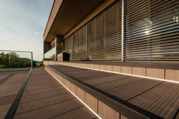 DECEUNINCK Obkladové fasádne doska Deceuninck Twinson Wall 9576, 13,5x166,5x6000 mm, Kôra 504 13,5 x 166,5 x 6000 mm