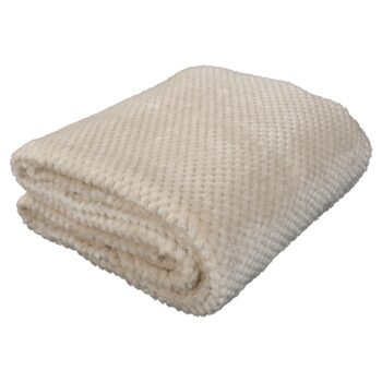 Túto hebkú, obojstrannú deku DEFANA TYP 2 150x200 cm si zamilujete na prvý dotyk. Je mäkkučká, ľahká, nadýchaná a úžasne hreje. Na jej výrobu je použitý 100 % polyester v krásnej béžovosivej farbe s rozmermi (DxŠ): 200x150 cm a jej váha je 220-260 g/m2. Skvelý doplnok, ktorý oživí Váš domov, bude…