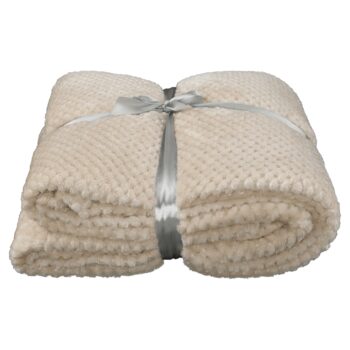 Túto hebkú, obojstrannú deku DEFANA TYP 2 150x200 cm si zamilujete na prvý dotyk. Je mäkkučká, ľahká, nadýchaná a úžasne hreje. Na jej výrobu je použitý 100 % polyester v krásnej béžovosivej farbe s rozmermi (DxŠ): 200x150 cm a jej váha je 220-260 g/m2. Skvelý doplnok, ktorý oživí Váš domov, bude…