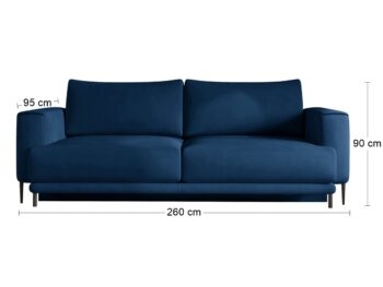 Oddýchnite si. Posaďte sa na rozkladaciu pohovku s úložným priestorom DENA a prečítajte si zaujímavú knihu, doprajte si lahodnú kávu, zapnite si televíziu, či strávte čas s Vašou rodinou alebo návštevou. Táto pohovka Vám dopraje pohodlie, ktoré si želáte. Dizajnovo jednoduchým a tradičným štýlom sa…