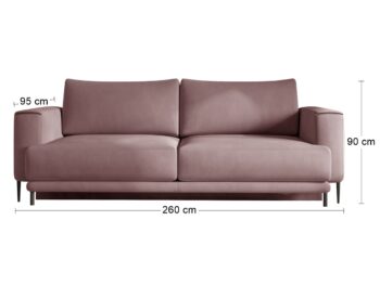 Oddýchnite si. Posaďte sa na rozkladaciu pohovku s úložným priestorom DENA a prečítajte si zaujímavú knihu, doprajte si lahodnú kávu, zapnite si televíziu, či strávte čas s Vašou rodinou alebo návštevou. Táto pohovka Vám dopraje pohodlie, ktoré si želáte. Dizajnovo jednoduchým a tradičným štýlom sa…