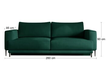 Oddýchnite si. Posaďte sa na rozkladaciu pohovku s úložným priestorom DENA a prečítajte si zaujímavú knihu, doprajte si lahodnú kávu, zapnite si televíziu, či strávte čas s Vašou rodinou alebo návštevou. Táto pohovka Vám dopraje pohodlie, ktoré si želáte. Dizajnovo jednoduchým a tradičným štýlom sa…