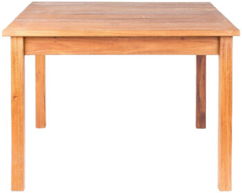 DEOKORK Detský teakový jedálenský stôl GIOVANNI MINI 100 × 80 × 55 cm
